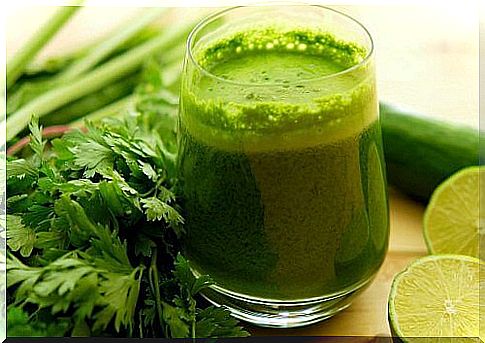 Benefits of parsley in the form of juice