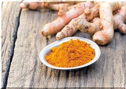 Turmeric used in natural remedies for boils