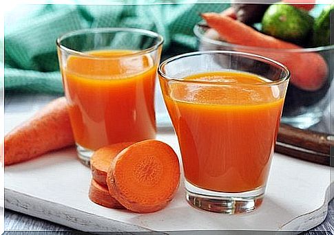 Carrot juice helps in weight loss 