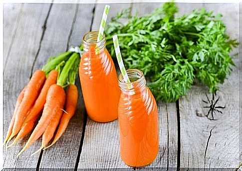 Benefits of carrot juice for the eyes