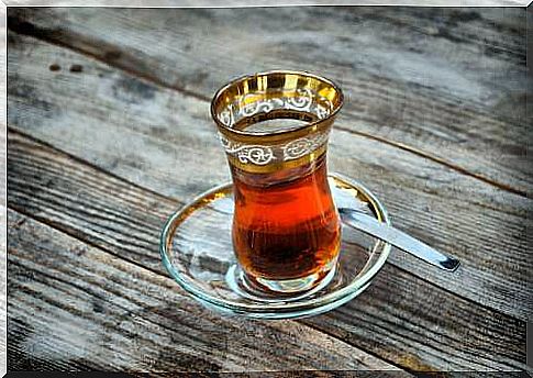 Treatment for abdominal fat in the form of tea