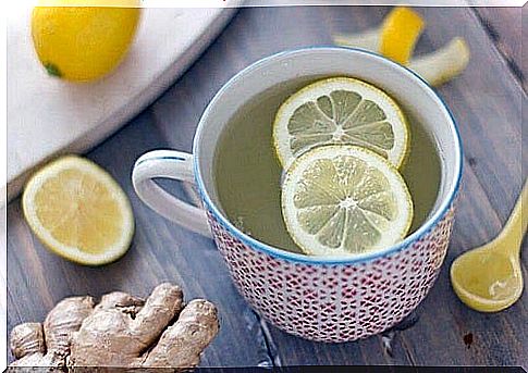 Remedies for sore throat with lemon and ginger