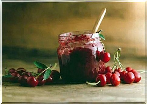 Homemade cherry jam recipe