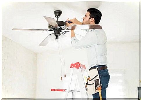 Installing a ceiling fan: step-by-step instructions