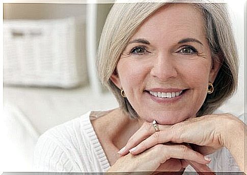 Lady who is interested in menopausal health problems