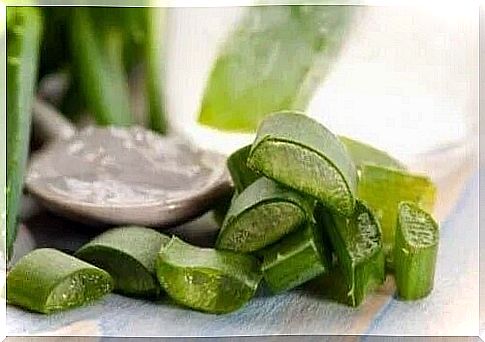 Aloe vera in natural remedies for seborrheic dermatitis