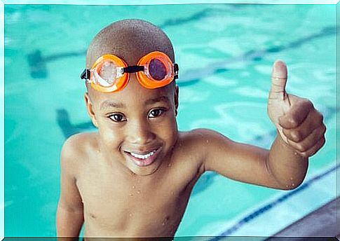 Secondary drowning occurs when water gets stuck in the lungs