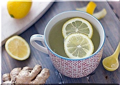 Ginger Concentrated Tea Recipe with Lemon