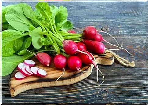 The benefits of radish leaves